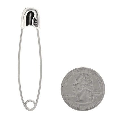Chrome Hearts Sterling Silver Large Safety Pin 2 of 3