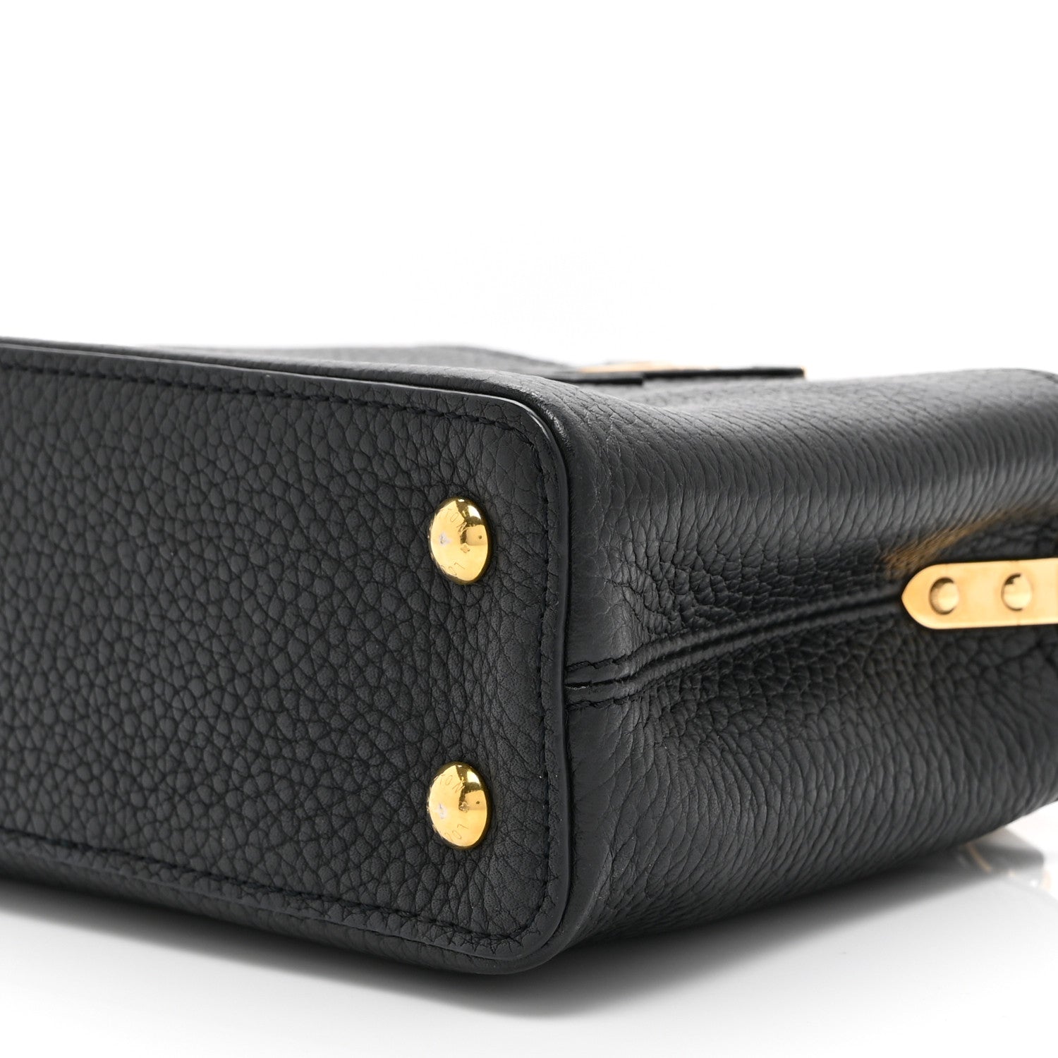 Louis Vuitton Taurillon Mini Capucines Black 9 of 9