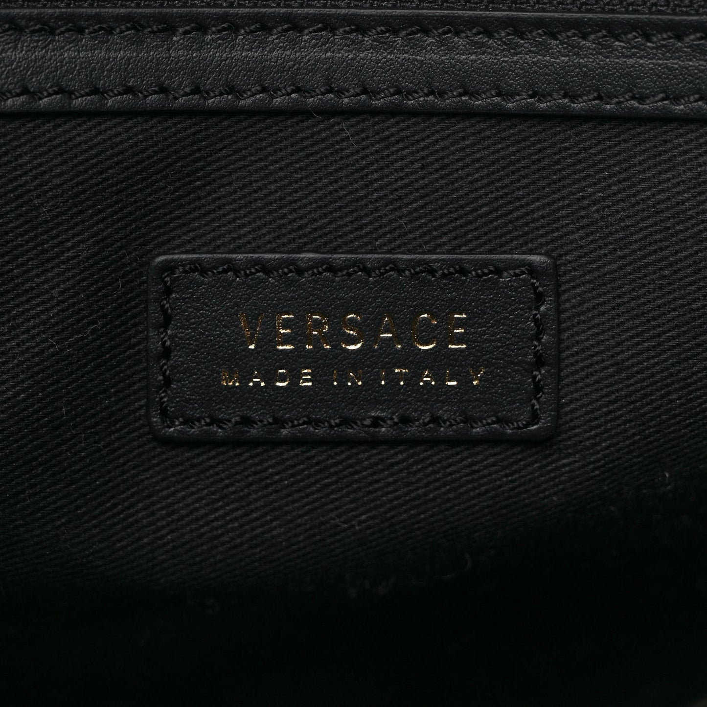 Calfskin Shopping Tote Black