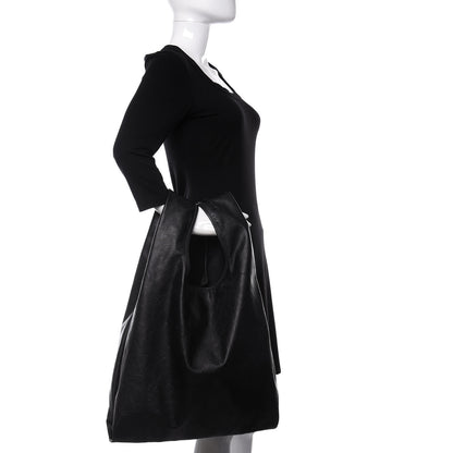 Louis Vuitton Calfskin Monogram Shadow Tote Black 2 of 11