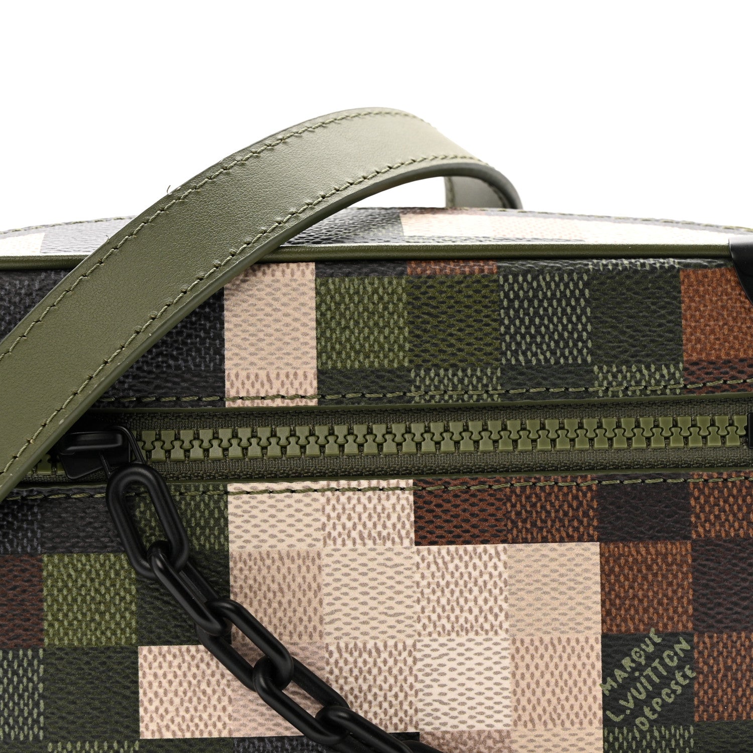 Louis Vuitton Damoflage Mini Soft Trunk Green 7 of 11