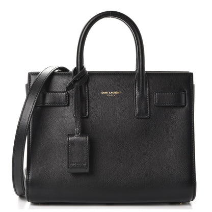 Saint Laurent Calfskin Nano Sac de Jour Black 1 of 7