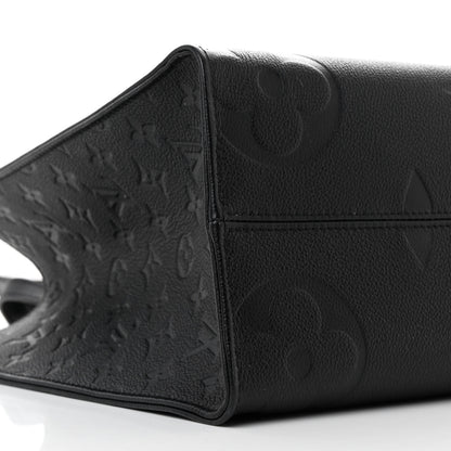 Louis Vuitton Empreinte Monogram Giant OnTheGo MM Black 8 of 9