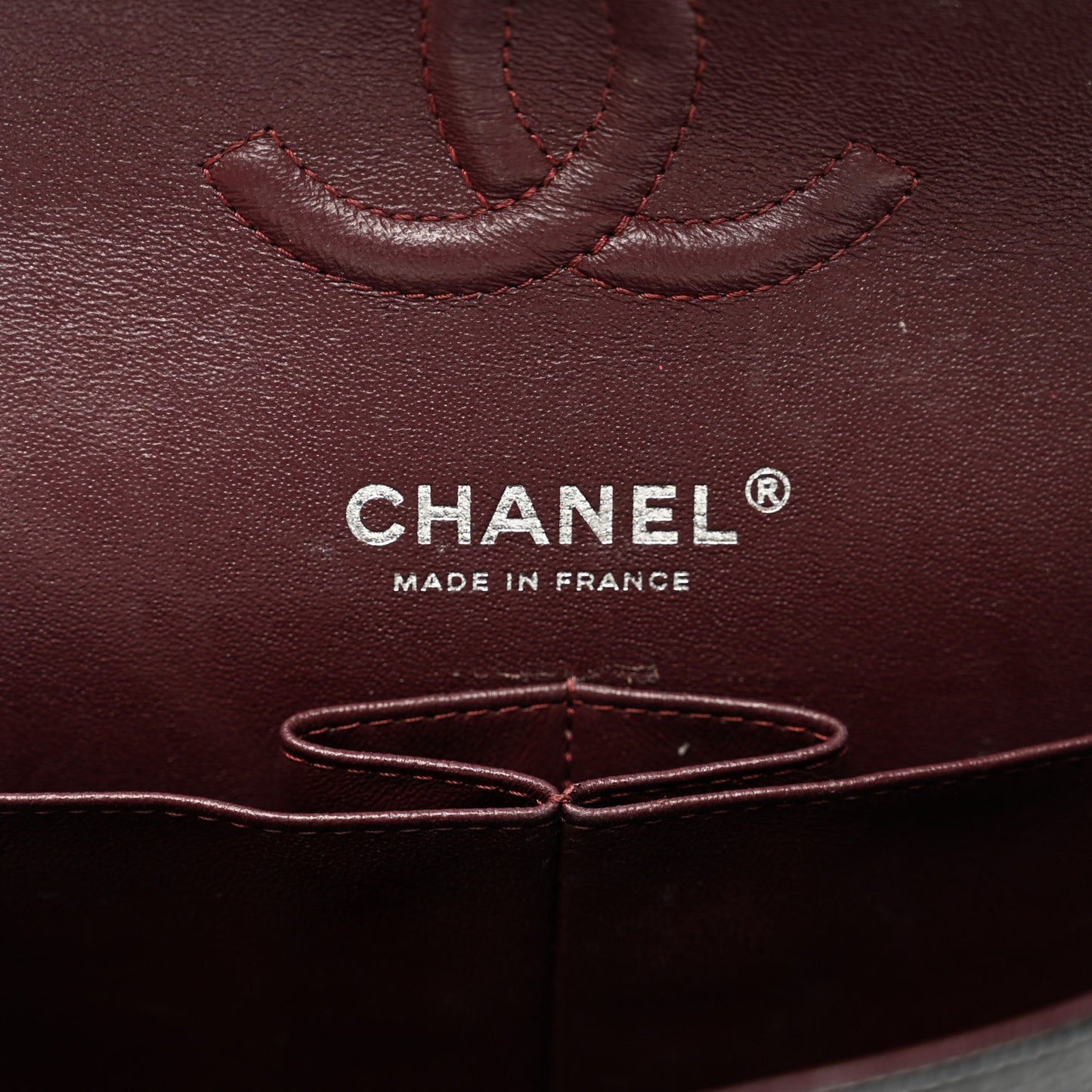 Caviar Quilted Small Double Flap Black
