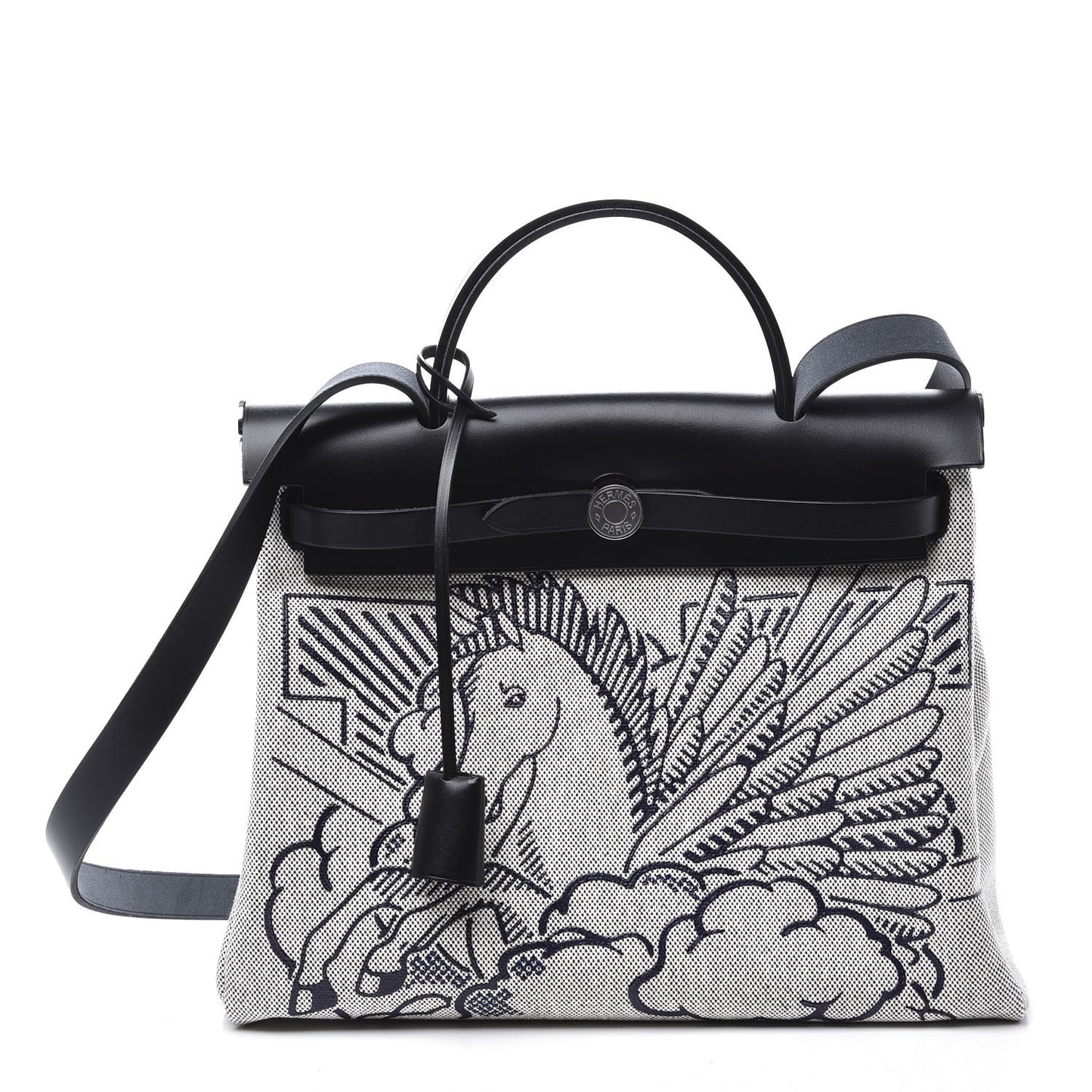 Vache Hunter Toile Pegase Pop Herbag Zip Retourne 31 PM Bleu Indigo