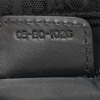 Christian Dior Nylon Monogram Medium Lovely Tote Black 7 of 10
