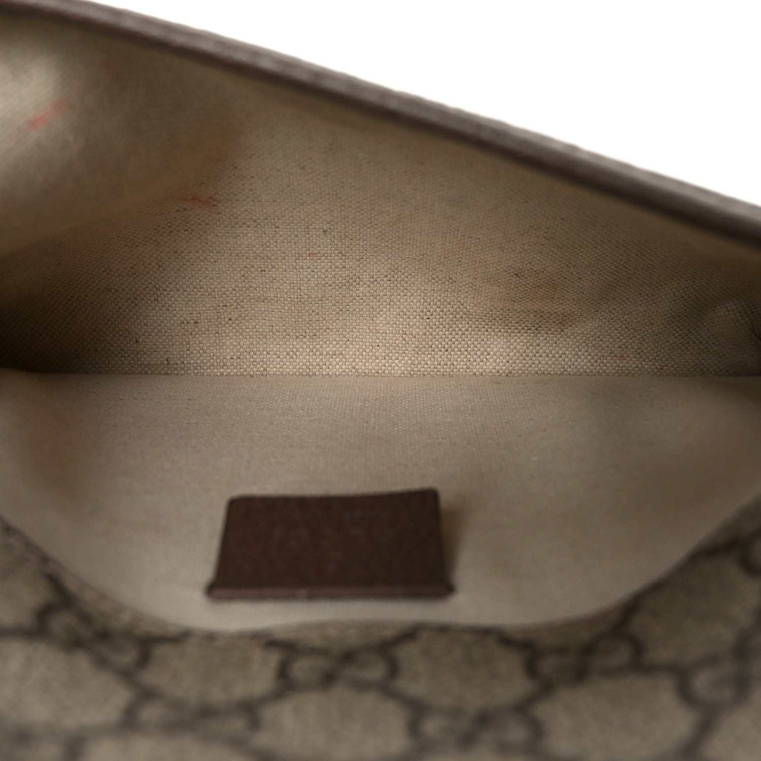 Gucci GG Supreme Monogram Neo Vintage Web Belt Bag Brown 4 of 10