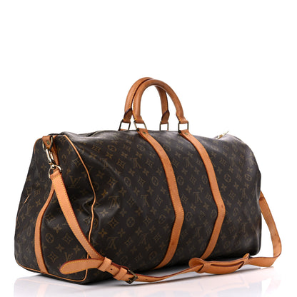 Louis Vuitton Monogram Keepall Bandouliere 55 2 of 23