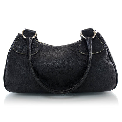 Prada Vitello Daino Box Shoulder Bag Nero Black 3 of 7