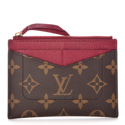 Louis Vuitton Monogram Zipped Card Holder Fuchsia 1 of 8