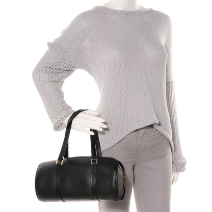 Louis Vuitton Epi Soufflot Black 2 of 8