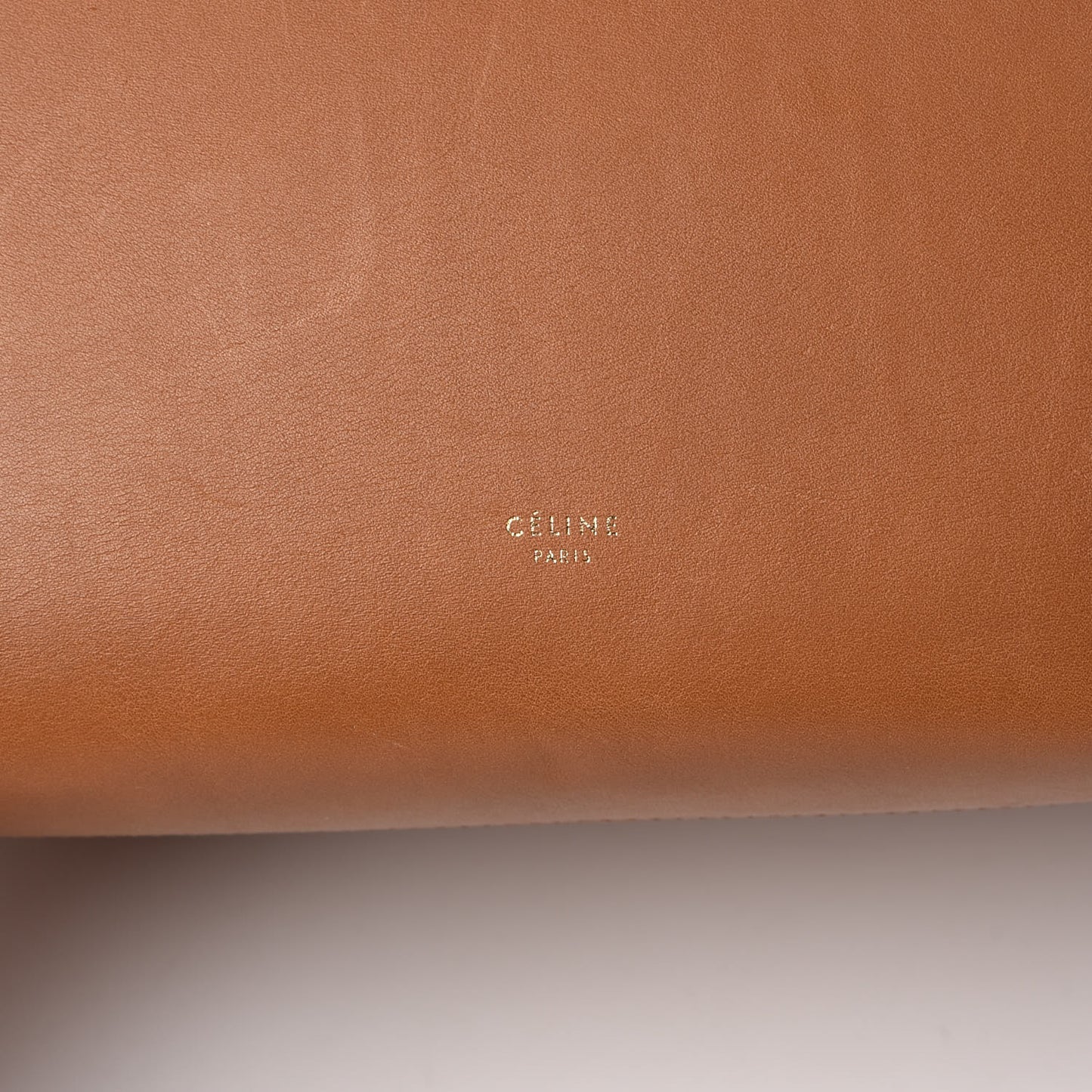 Natural Calfskin Large Belt Bag Tan