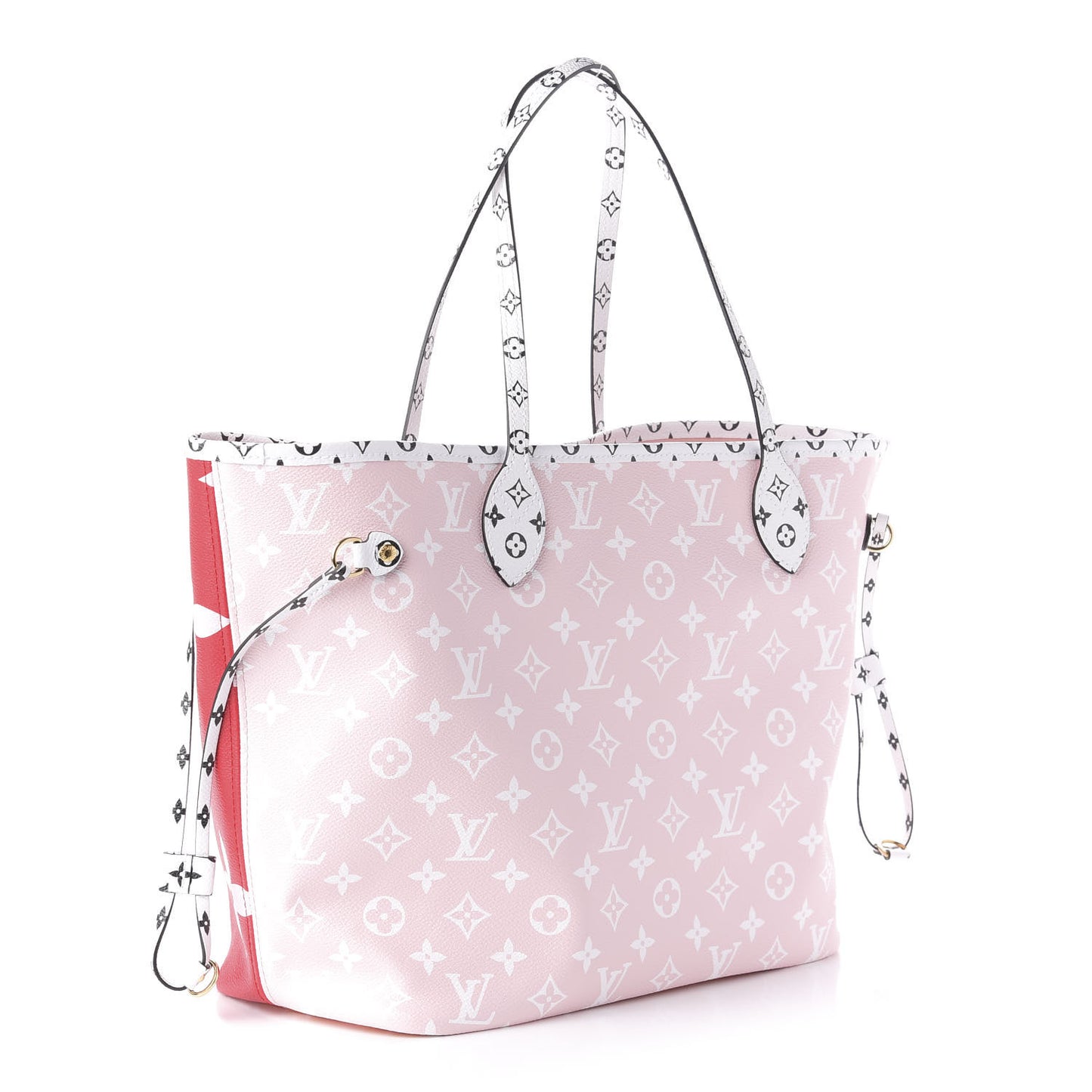 Monogram Giant Neverfull MM Rouge