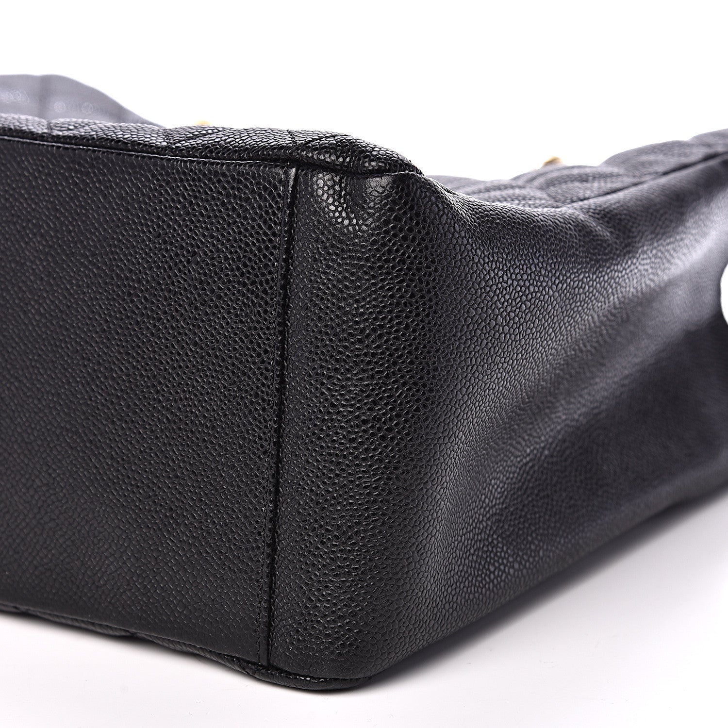 Chanel Caviar Quilted Grand Shopping Tote GST Black 9 of 11