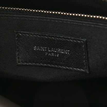 Saint Laurent Grained Calfskin Small Sac De Jour Fog 5 of 8