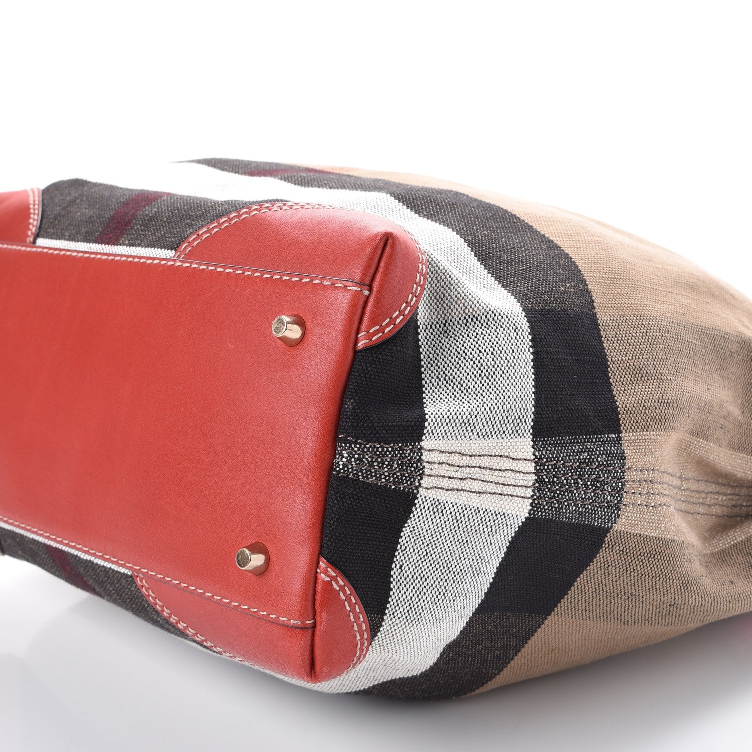 Burberry Canvas Mega Check Medium Maidstone Red 11 of 11