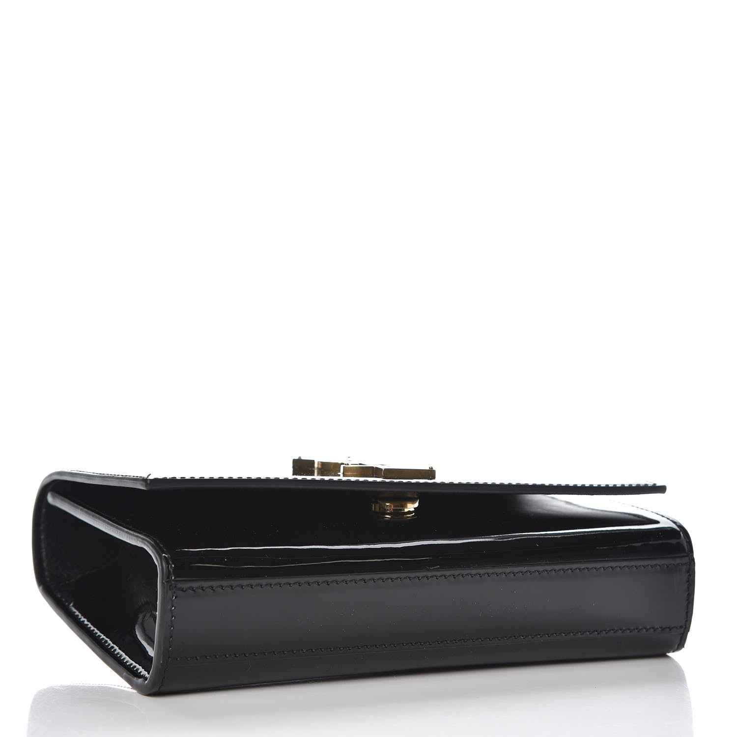 Saint Laurent Patent Monogram Kate Belt Bag Black 4 of 6