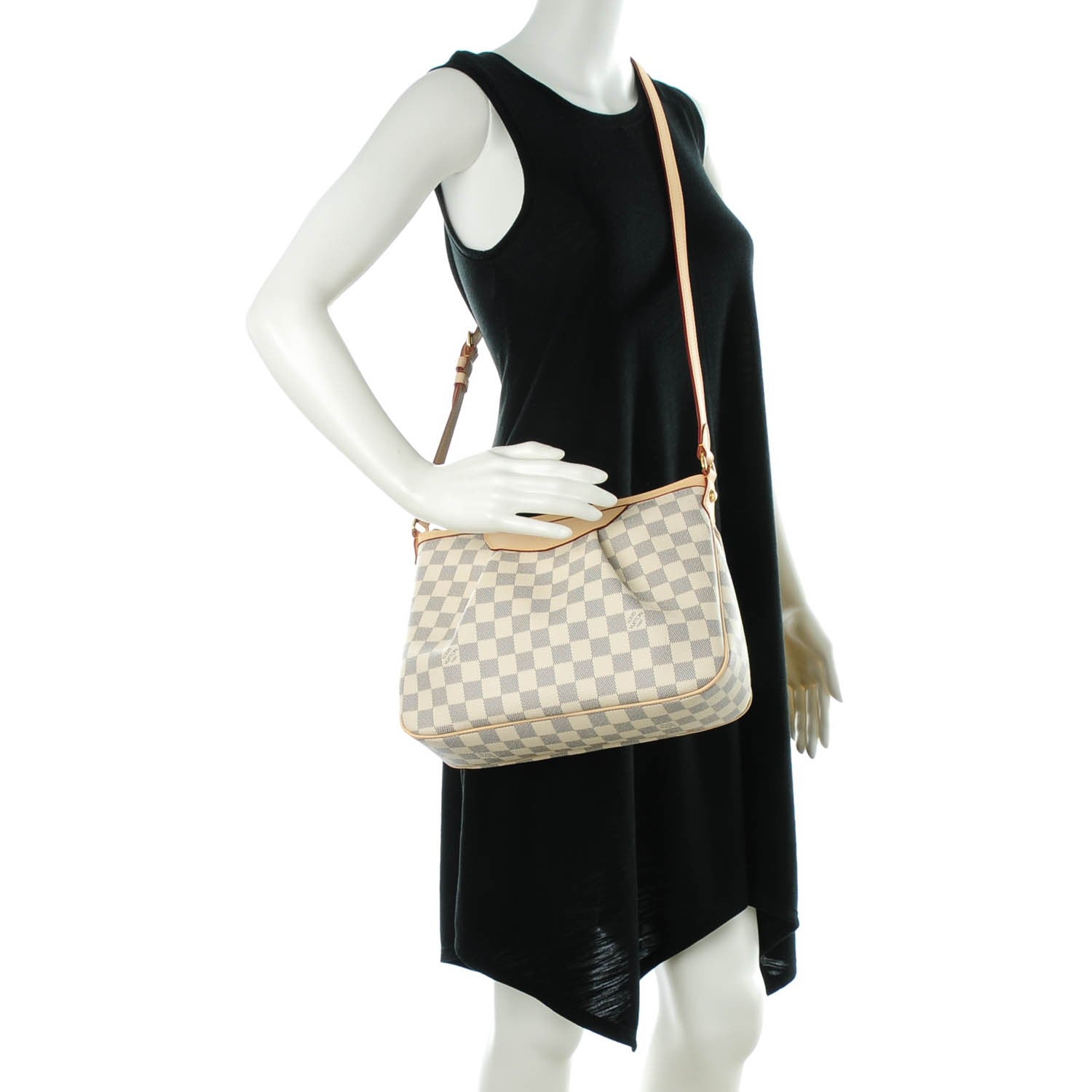 Louis Vuitton Damier Azur Siracusa PM 2 of 7