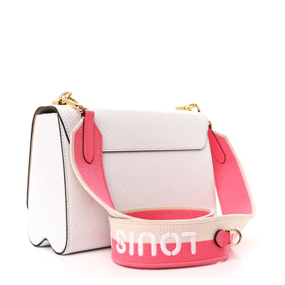 Louis Vuitton Epi Twist Shoulder Bag MM White Pink 4 of 14