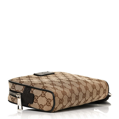 Gucci Monogram Belt Bag Dark Brown 4 of 12