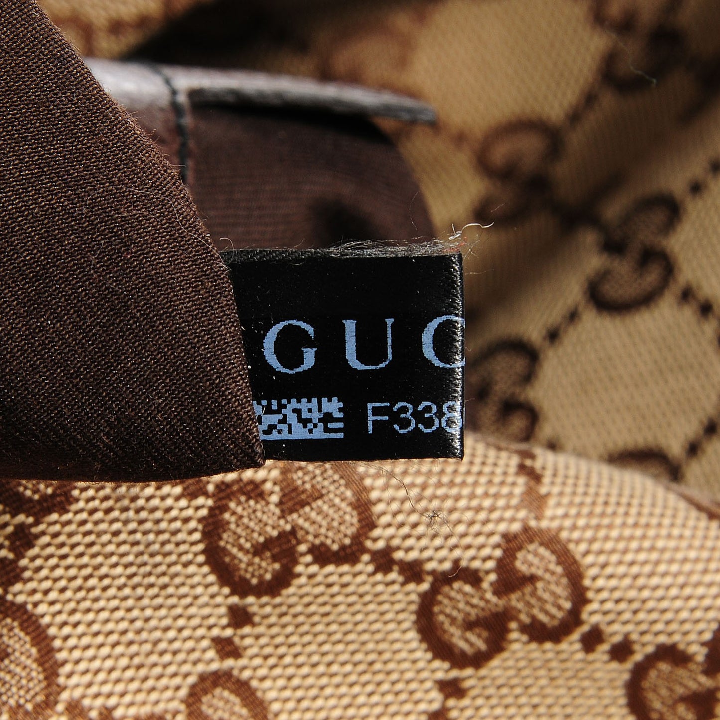 Monogram Large Jockey Hobo Brown
