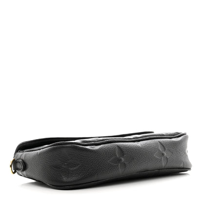 Louis Vuitton Empreinte Monogram Giant Ivy Wallet On Chain Black 4 of 9