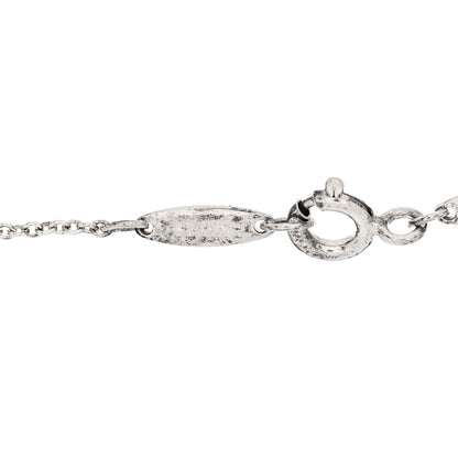 Tiffany Sterling Silver Diamond .05ct Elsa Peretti Diamonds by the Yard Bracelet 4 of 6