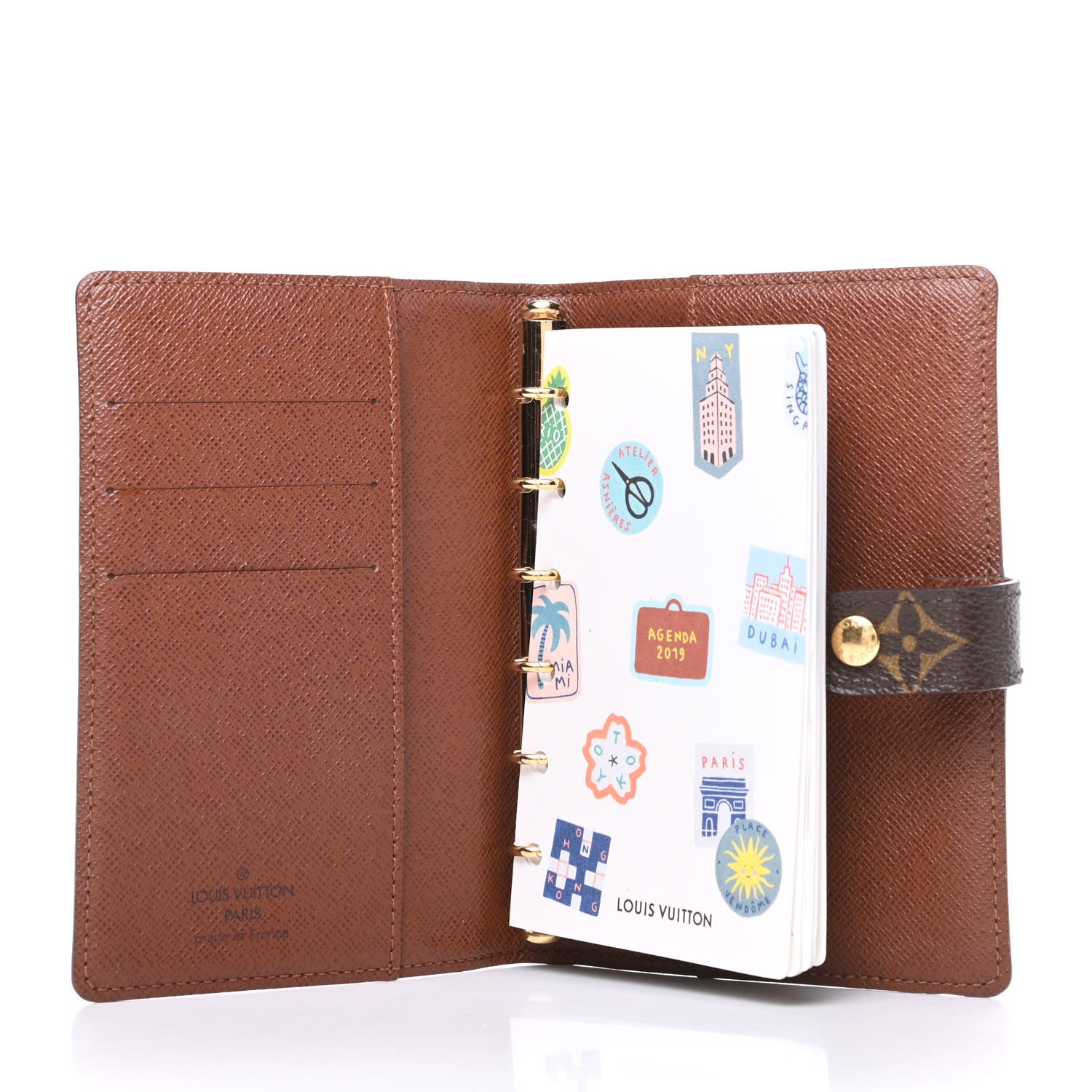 Louis Vuitton Monogram Small Ring Agenda Cover 5 of 8