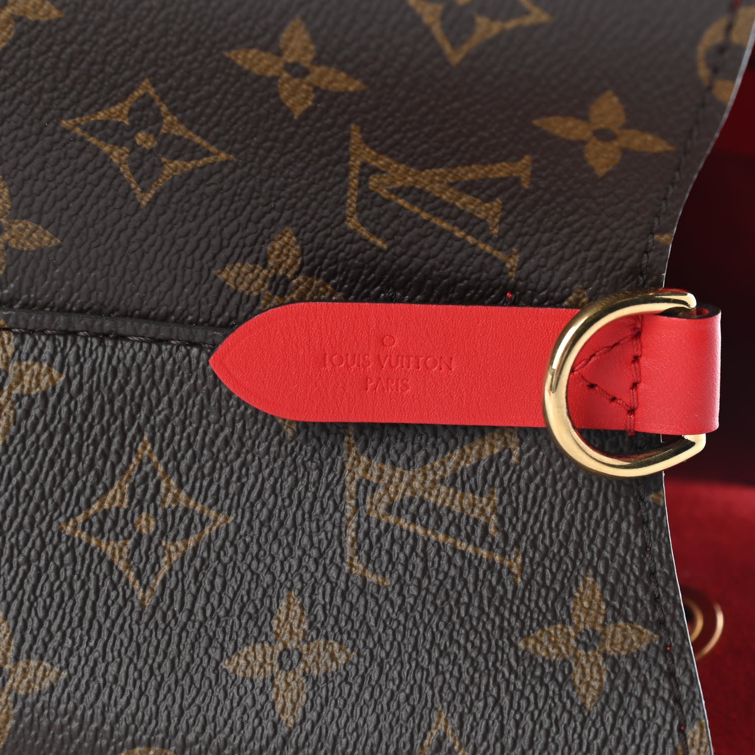 Louis Vuitton Monogram Neonoe MM Coquelicot 6 of 8