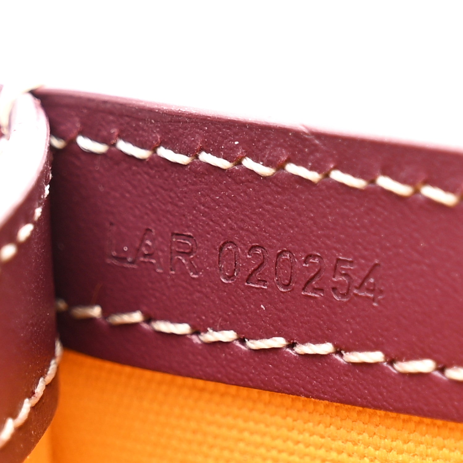 Goyard Goyardine Structure Mini Saigon Burgundy 6 of 10
