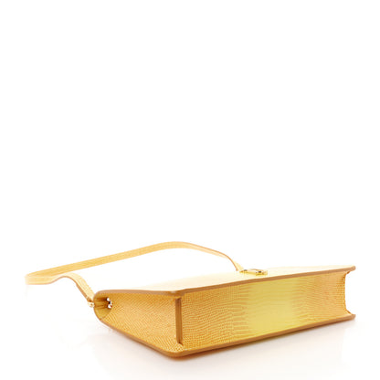 Burberry Lizard Embossed Mini TB Shoulder Bag Cool Lemon 4 of 10