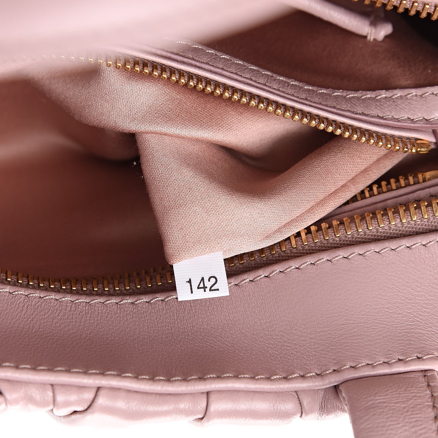 Miu Miu Nappa Matelasse Bauletto Top Handle Opale 7 of 9