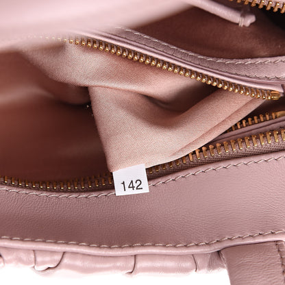 Miu Miu Nappa Matelasse Bauletto Top Handle Opale 7 of 9