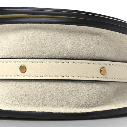 Chloe Calfskin Suede Small Nile Bracelet Bag Off White 9 of 9
