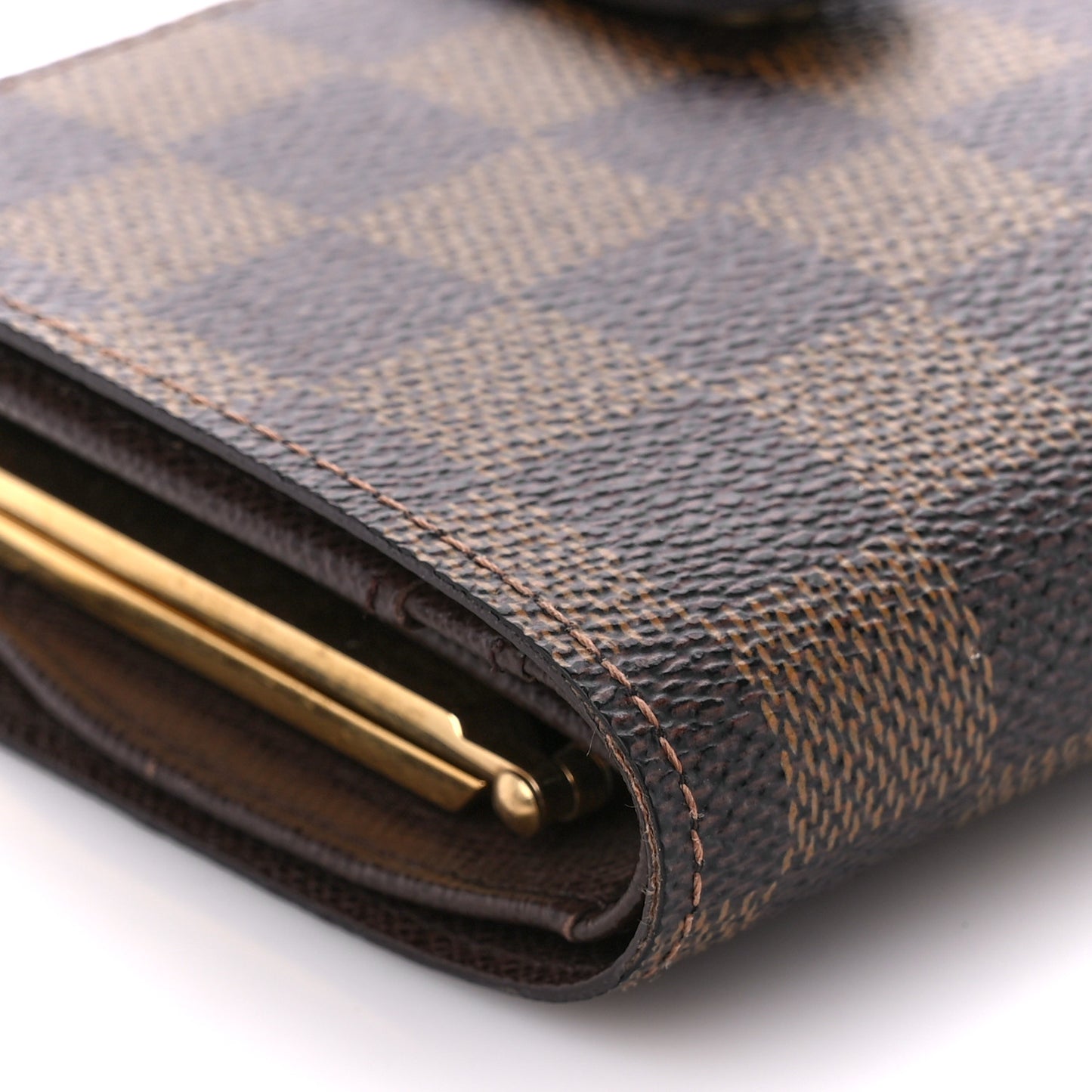 Damier Ebene French Purse Wallet