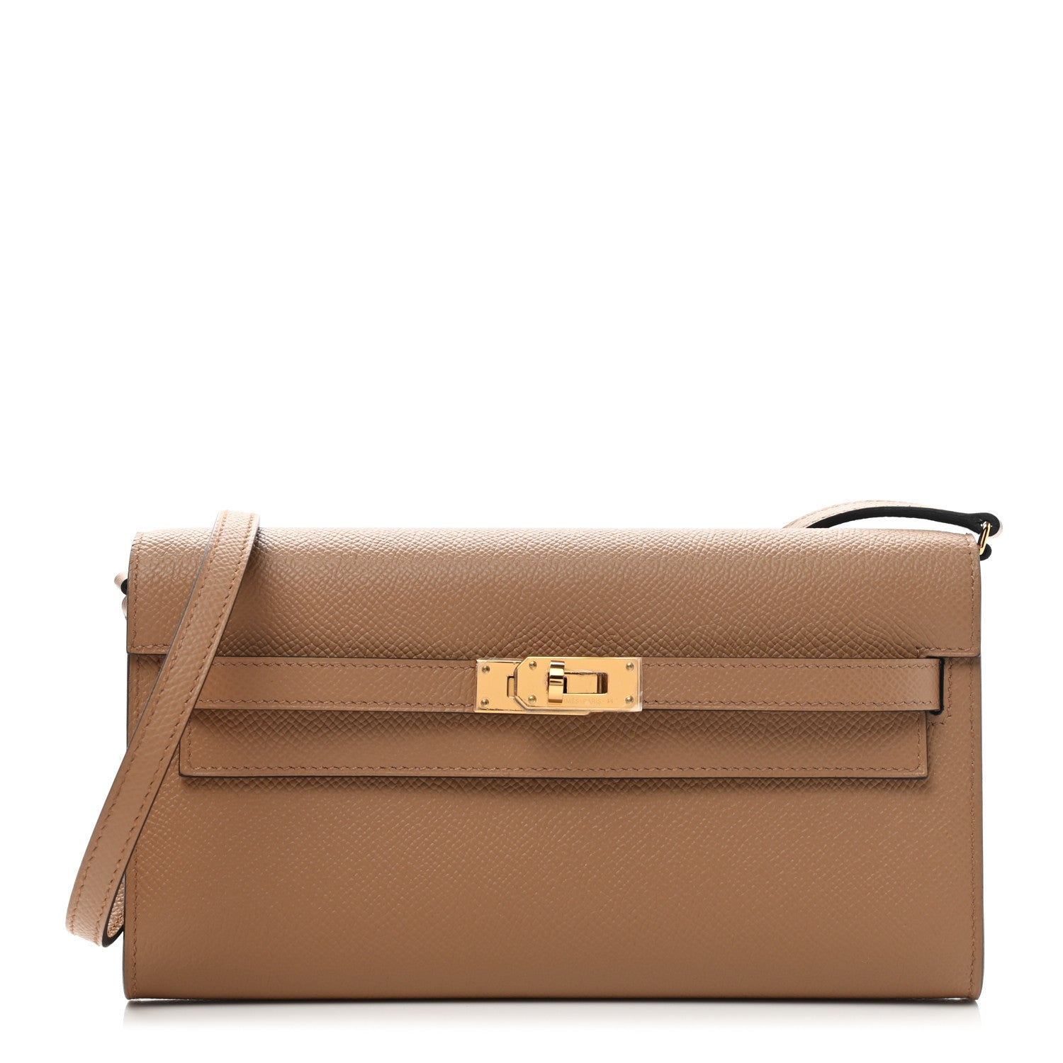 Hermes Epsom Verso Kelly Wallet To Go Chai Mauve Sylvestre 1 of 6