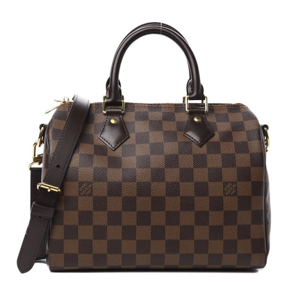 Louis Vuitton Damier Ebene Speedy Bandouliere 25 1 of 11