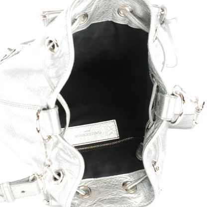 Balenciaga Agneau Giant 12 Silver Hardware Mini Pompon Gris Aluminum 5 of 7