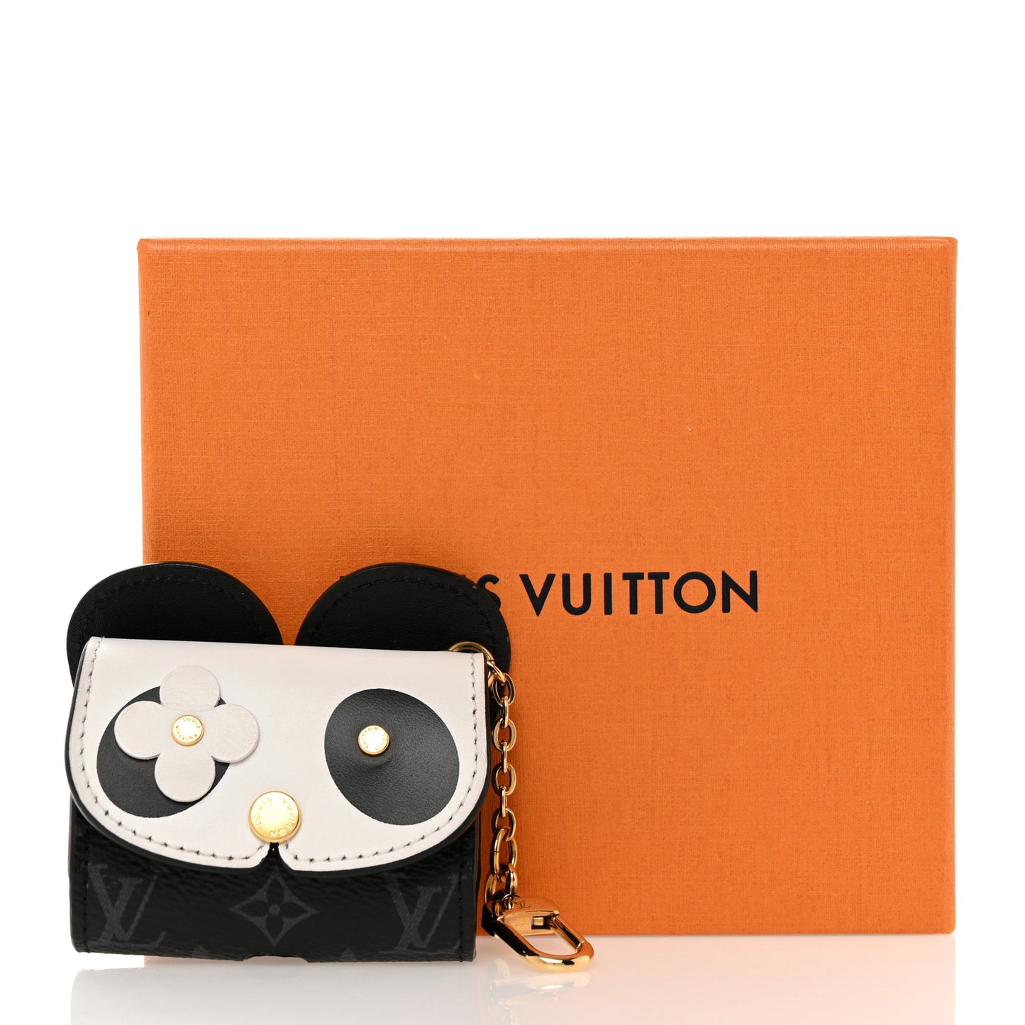 Monogram Eclipse Panda Earpods Case