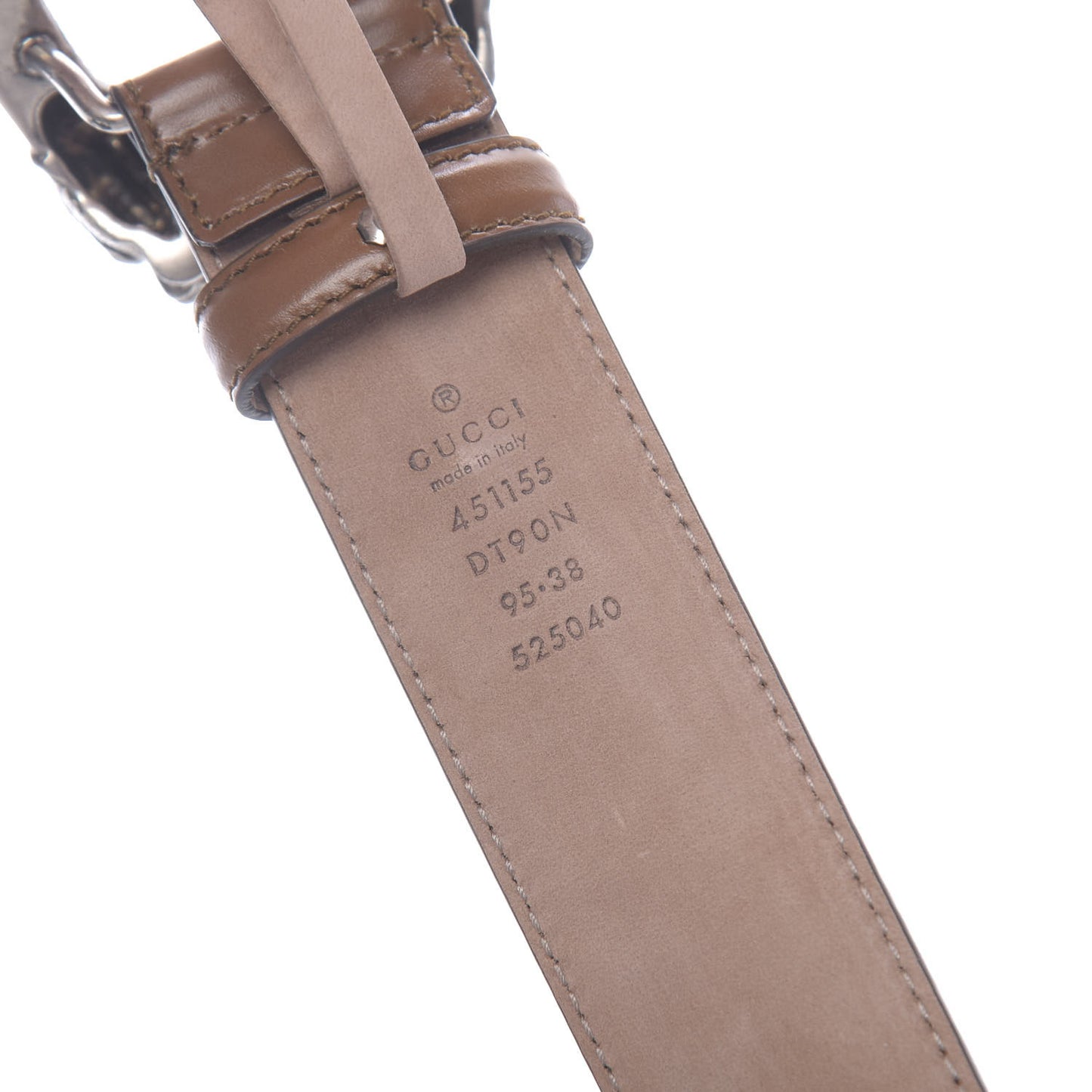 Lisse Calfskin Dionysus 35mm Belt 95 38 Cuir