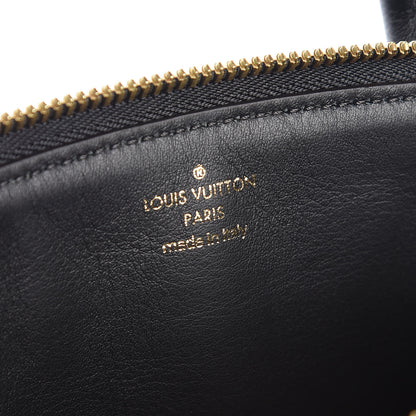 Louis Vuitton Canvas Calfskin Wild Animal Print City Steamer MM Black 8 of 9
