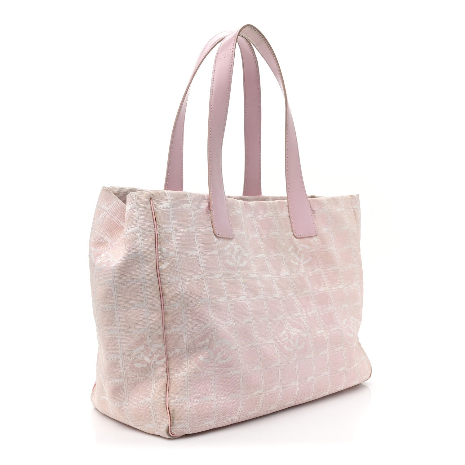 Chanel Nylon Medium Travel Tote Pink 3 of 19