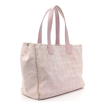 Chanel Nylon Medium Travel Tote Pink 3 of 19