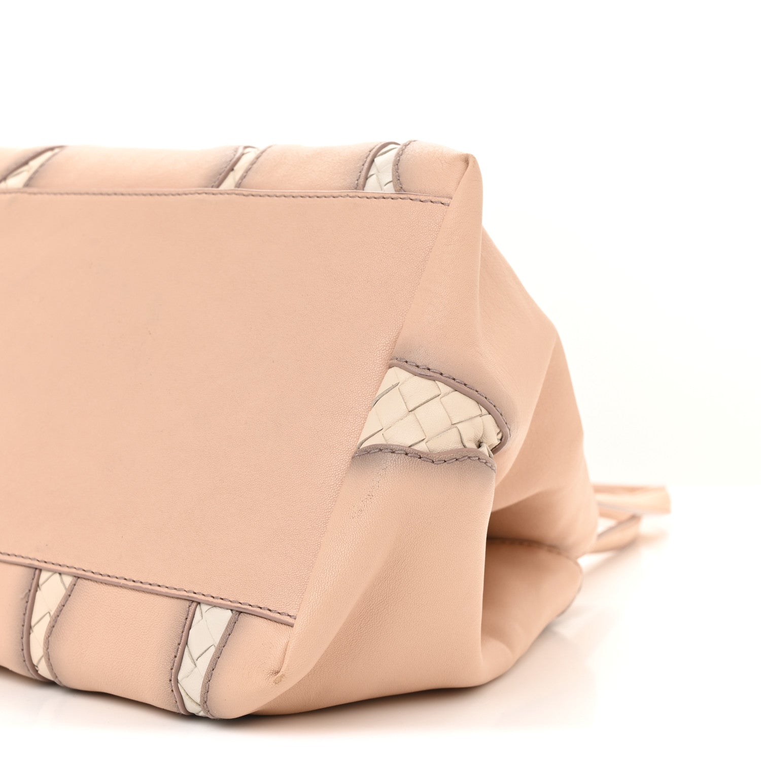 Bottega Veneta Nappa Intrecciato Medium Glimmer Tote Flamingo 18 of 25
