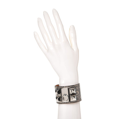 Hermes Lizard Collier De Chien CDC Bracelet S Ombre 2 of 8