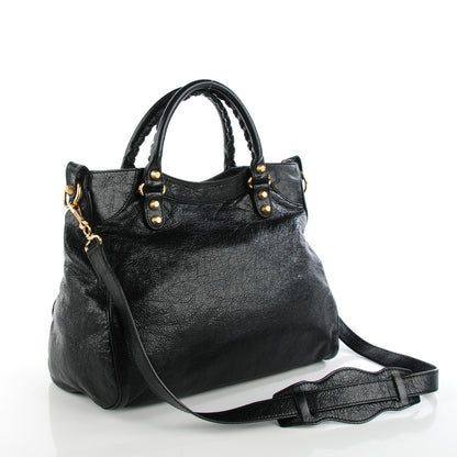 Balenciaga Agneau Giant 12 Gold Hardware Velo Black 3 of 7