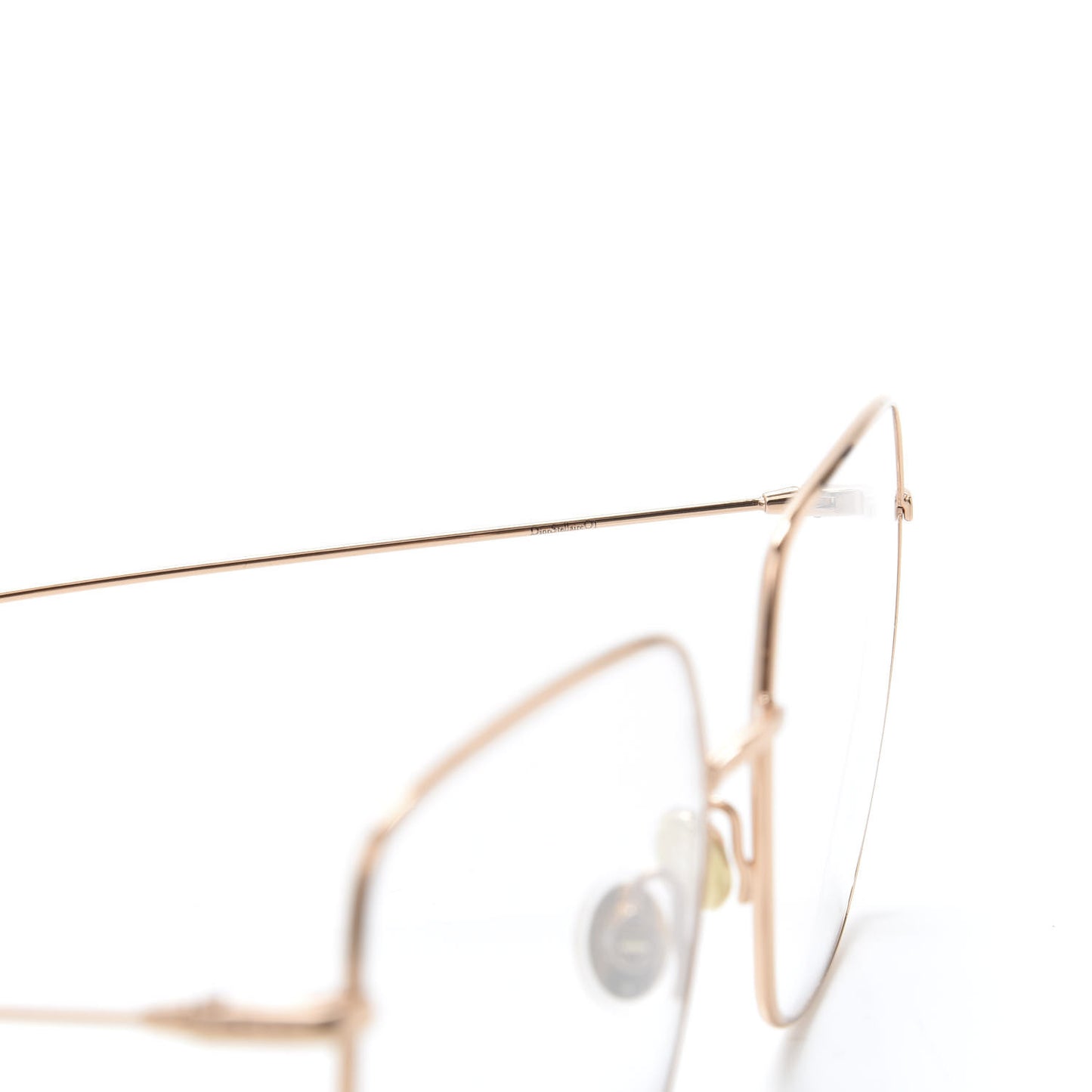 Metal Diorstellaire 1 Glasses Gold