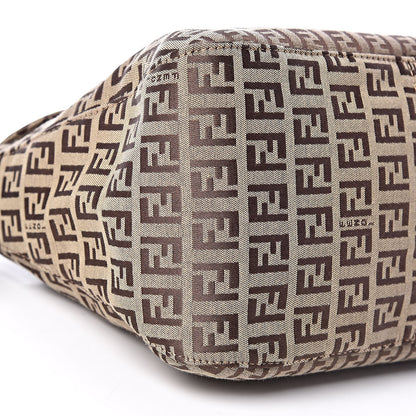 Fendi Zucchino Baguette Mogano Panna Brown 8 of 9