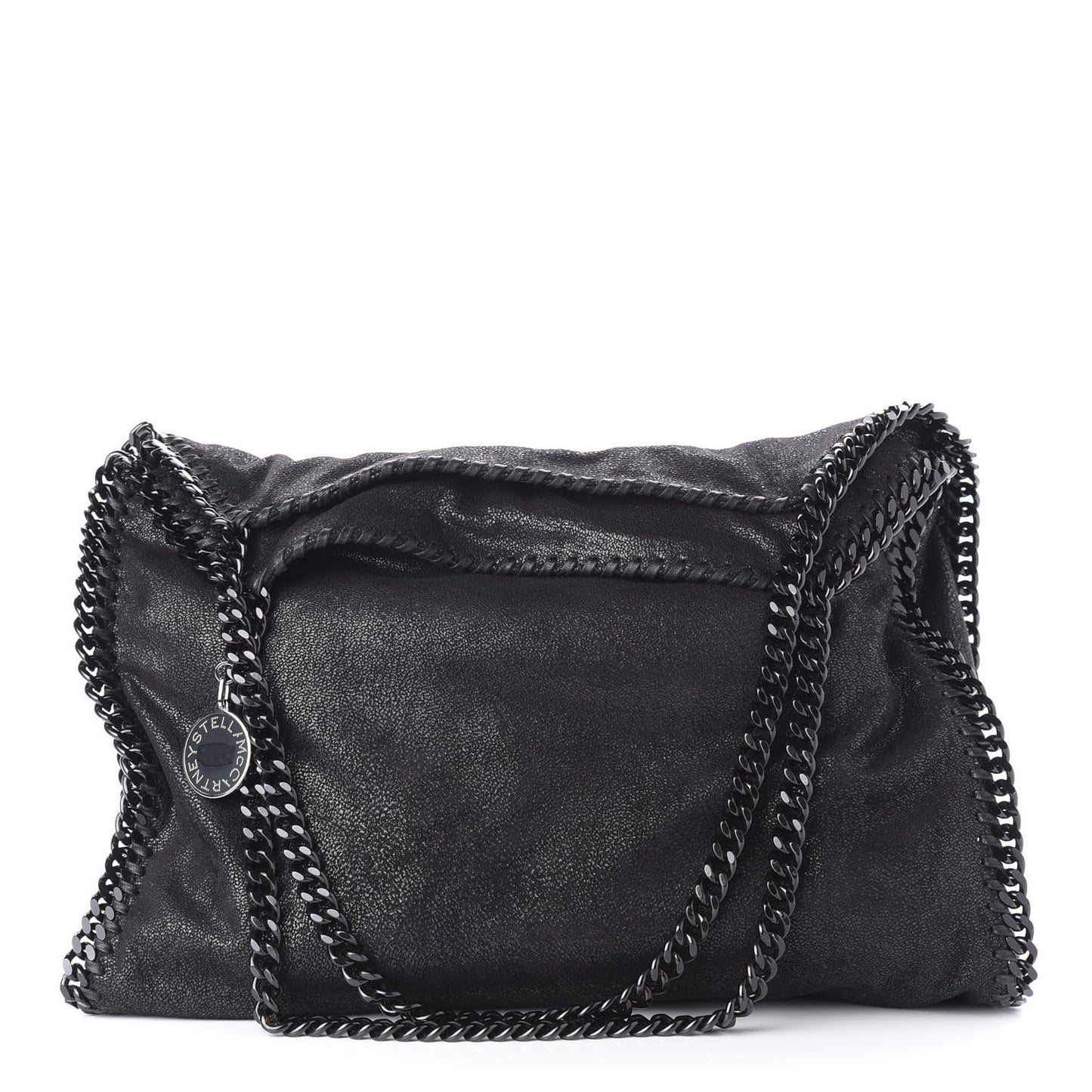 Shaggy Deer Small Falabella Tote Black