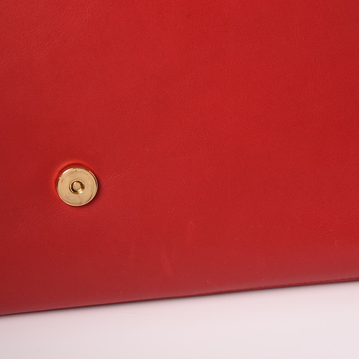Calfskin Classic Y Ligne Clutch Rouge Orient